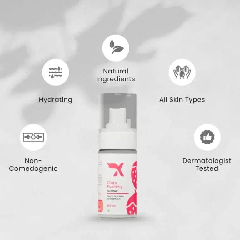 Gluta Foaming Facewash - Xemirates