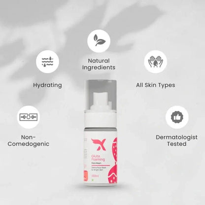 Gluta Foaming Facewash - Xemirates