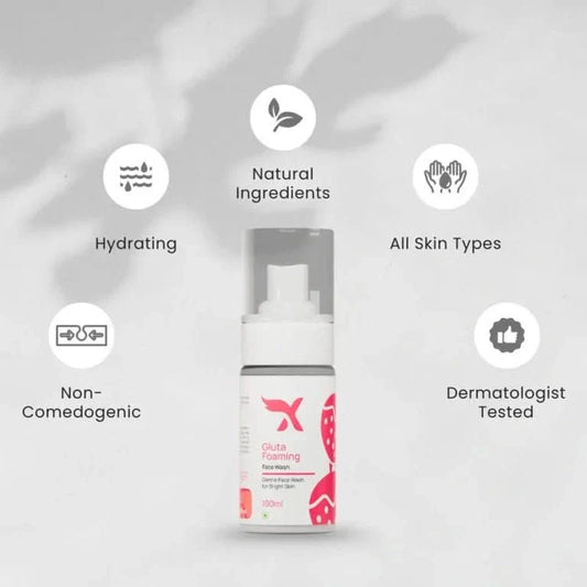 Gluta Foaming Facewash - Xemirates