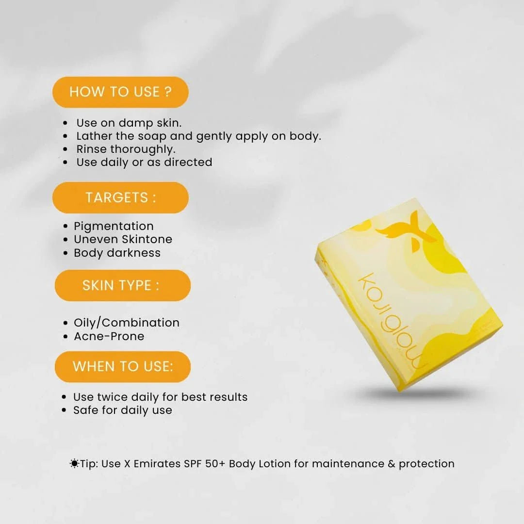 Koji Glow Soap - Xemirates